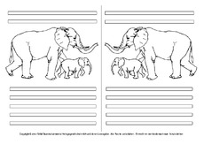 Lapbook - Elefanten